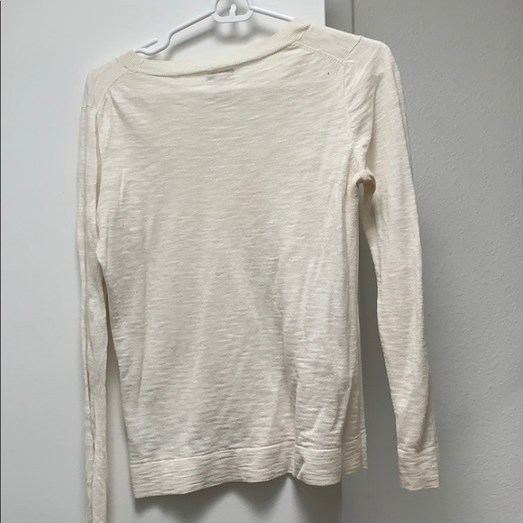 Jcrew white summer sweater - Picture 2 of 2